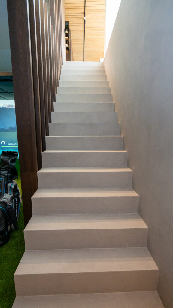 Modern staircase with minimalist design