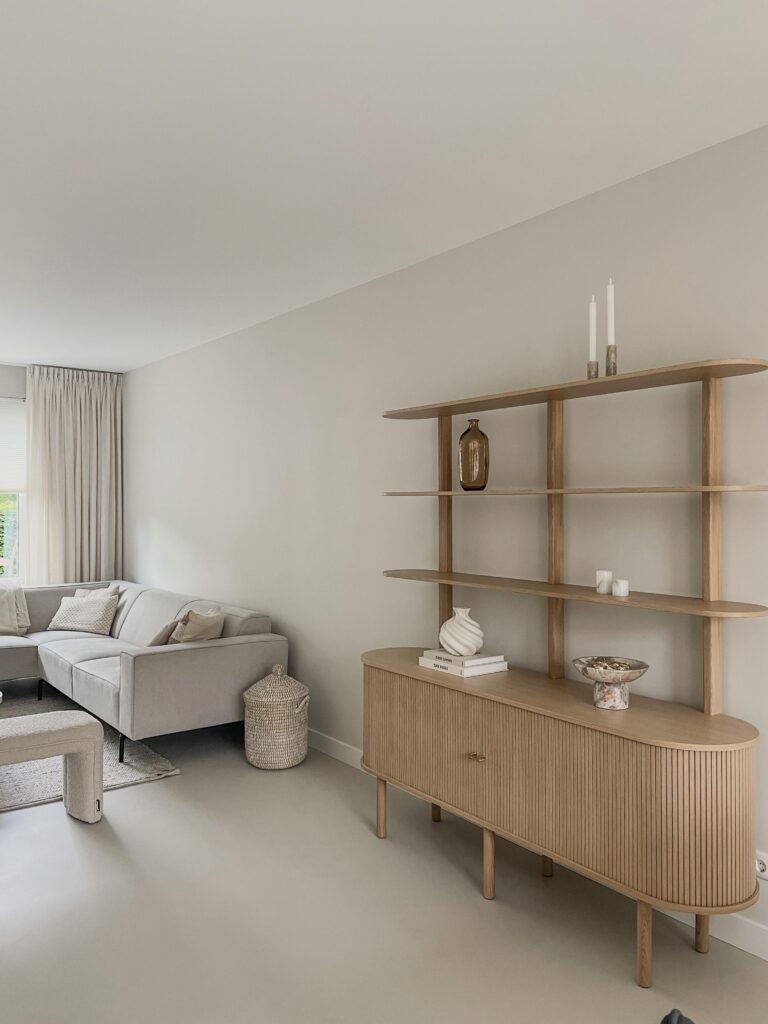 Modern living room with minimalist decor